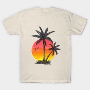 Palm Tree Silhouette T-Shirt